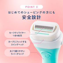 画像をギャラリービューアに読み込む, シック イントゥイション 敏感肌 ホルダー(本体+刃2コ)