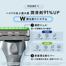 画像をギャラリービューアに読み込む, シック ハイドロ極パワー 敏感肌 ホルダー(本体+刃2コ)