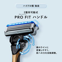 画像をギャラリービューアに読み込む, シック ハイドロ極 敏感肌 ホルダー(本体+刃2コ)