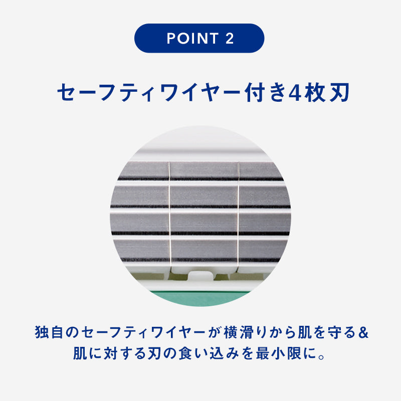 シック｜モイスチャーソープシェーバーホルダー(替刃3コ)