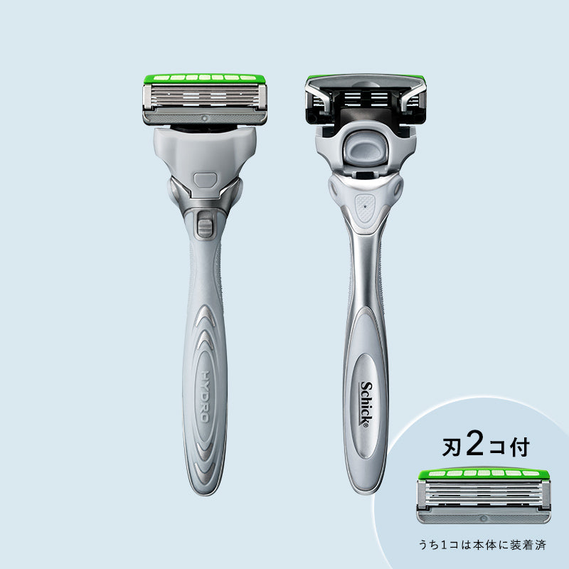【新品未開封】Schick(シック) ハイドロ極 普通肌 ホルダー 本体＋刃３コ シック｜ハイドロ極パワー 普通肌 ホルダー（本体＋刃2コ）