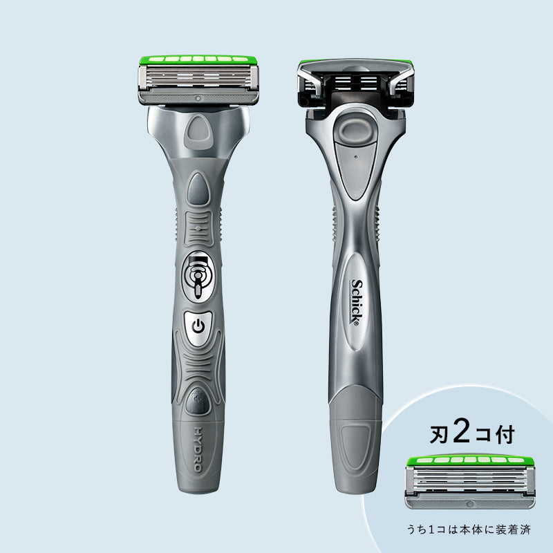 【新品未開封】Schick(シック) ハイドロ 極 パワー 敏感肌 本体＋刃 シック｜ハイドロ極パワー 敏感肌 ホルダー（本体＋刃2コ）