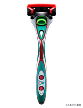 Load image into Gallery viewer, 【仮面ライダーコラボ】ハイドロ５プレミアム 仮面ライダーV３ホルダー（刃付き+替刃４コ）
