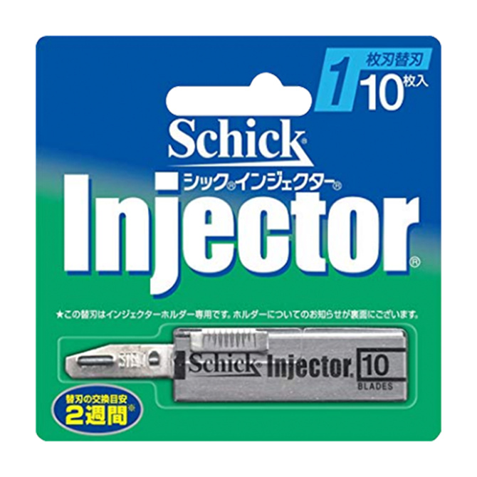 シック|インジェクター 1枚刃 替刃 (10枚入) シック|インジェクター 1枚刃 替刃 (10枚入)