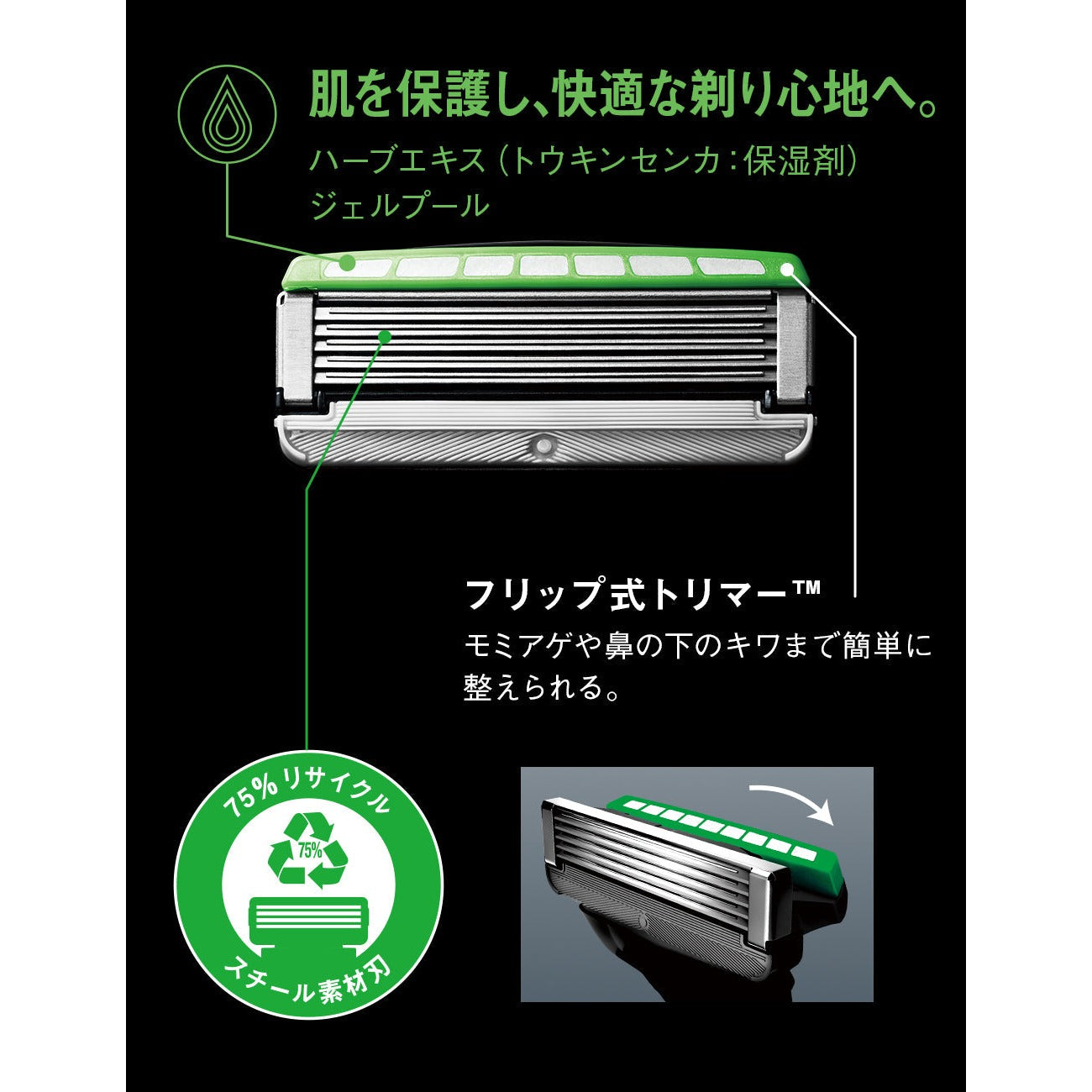 シック｜キワミ 敏感肌 コンボパック（ホルダー（刃付き）＋替刃