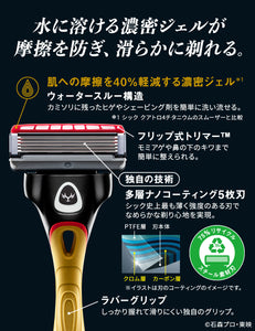 【仮面ライダーコラボ】ハイドロ５プレミアム 仮面ライダーアギトホルダー（刃付き+替刃４コ）