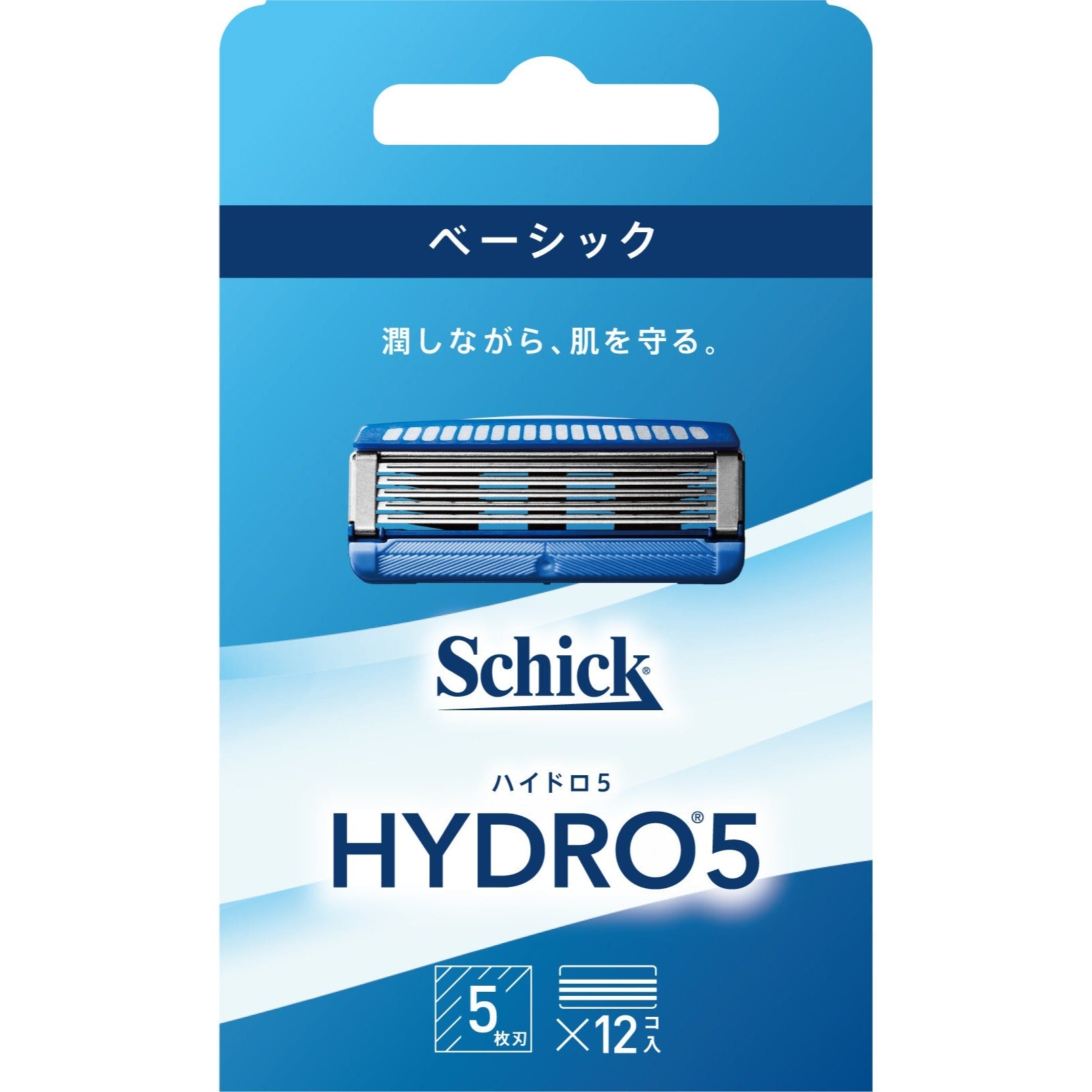 シック｜ハイドロ5 普通肌 替刃 （12コ入）