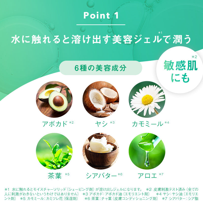 シック｜ハイドロシルク 敏感肌用 ホルダー （刃付き＋替刃1コ）