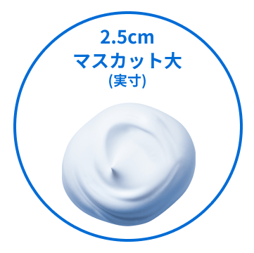 2.5cmマスカット大(実寸)